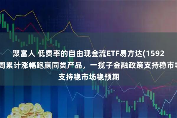 聚富人 低费率的自由现金流ETF易方达(159222)近2周累计涨幅跑赢同类产品，一揽子金融政策支持稳市场稳预期